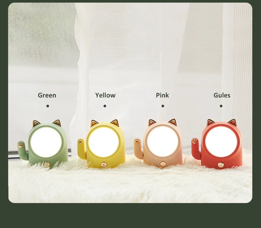 Lucky Cat Night Light - 31 - Kawaii Mix