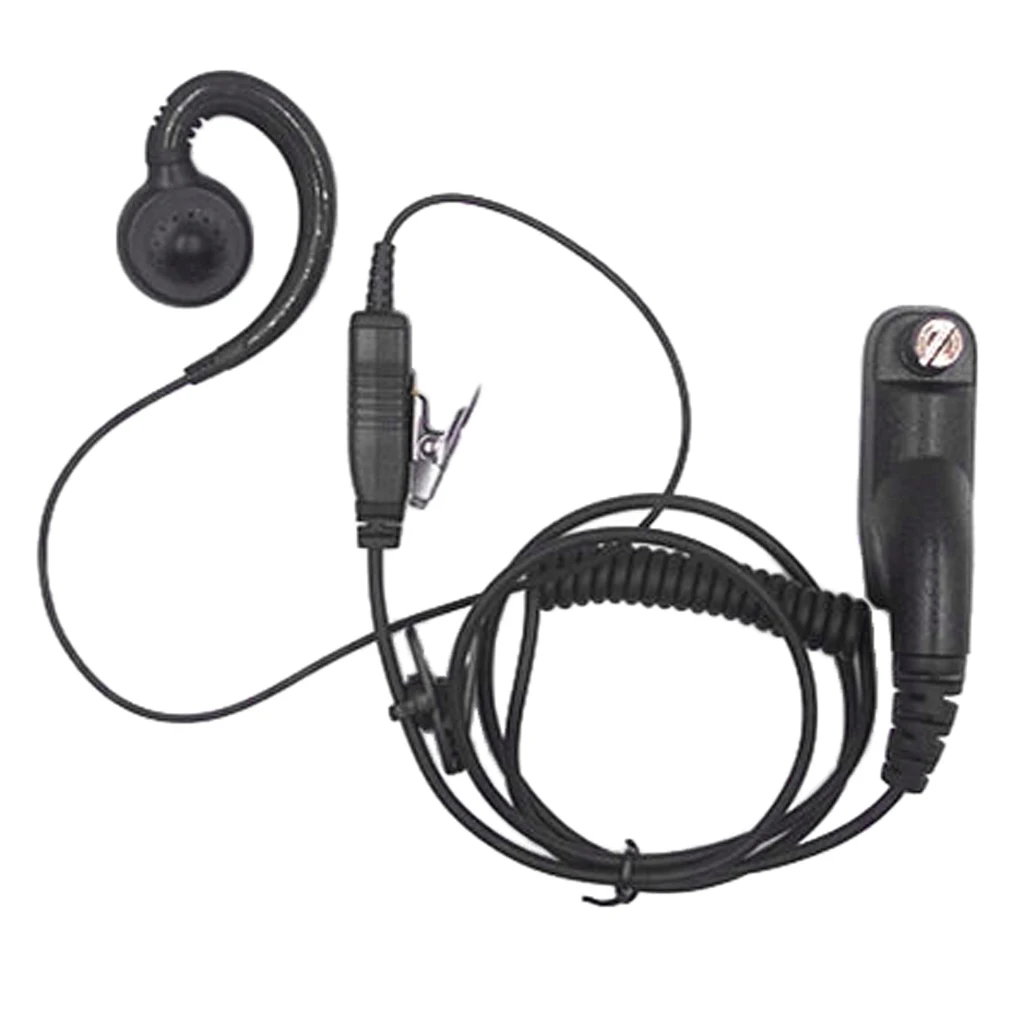 G Форма мягкий Ушные крючки Динамик гарнитуры для Motorola Xpr-6500 Xpr-6550 Xpr-6580 Xpr-7350 2-передающая радиоустановка иди и болтай Walkie Talkie