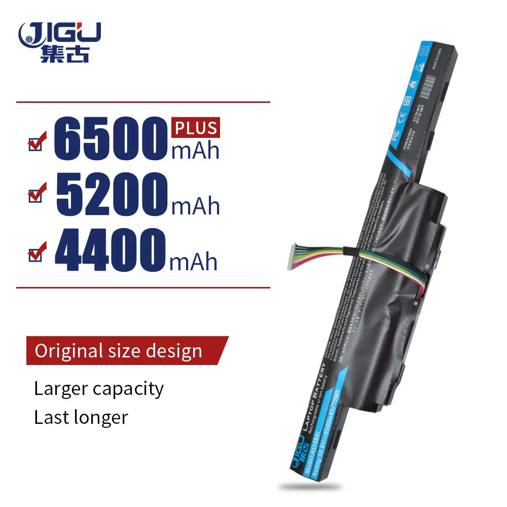 JIGU для Acer AS11A3E AS16B5J AS16B8J 3INR18/65 2 AS11A5E Аккумулятор ноутбука Aspire TimelineX 3830TG 4830T