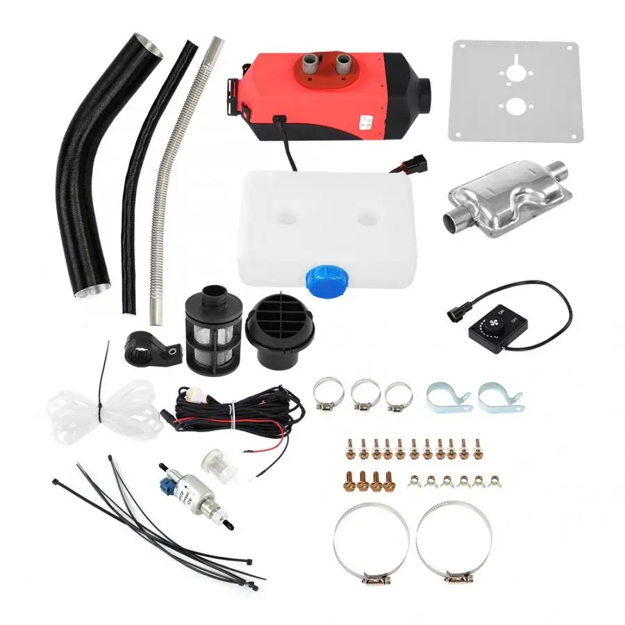 DC 12VC 2 кВт дизельный Воздушный стояночный нагреватель W/Глушитель для RV дом на