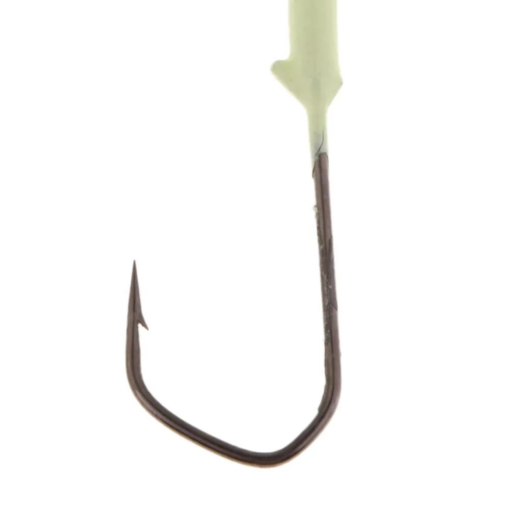 Luminous Super Sharp Fishing Hooks Jig Head Freshwater & Saltwater Fishing Baits Lures Flies Jigs Fishing Lures