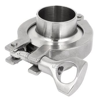 

Fashion1.5-inch Tri Clamp Stainless Steel Sanitary Pipe Ferrule Gasket Set
