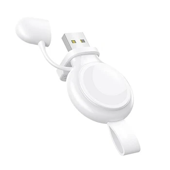 

Watch Charger, Portable Magnetic Wireless Charger Usb Charging, Compatible with Series 4 3 2 1 44Mm 40Mm 42Mm 38Mm