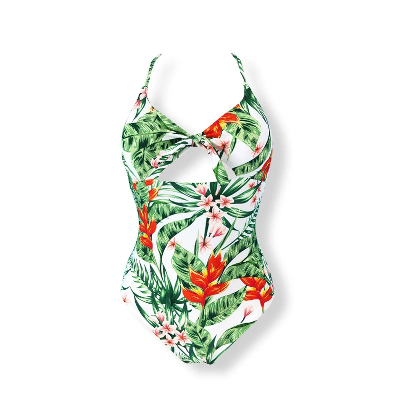 

New Sexy Bow Swimsuit Bikini 2020 One Piece Swimsuit Women Swimsuit Plus Size