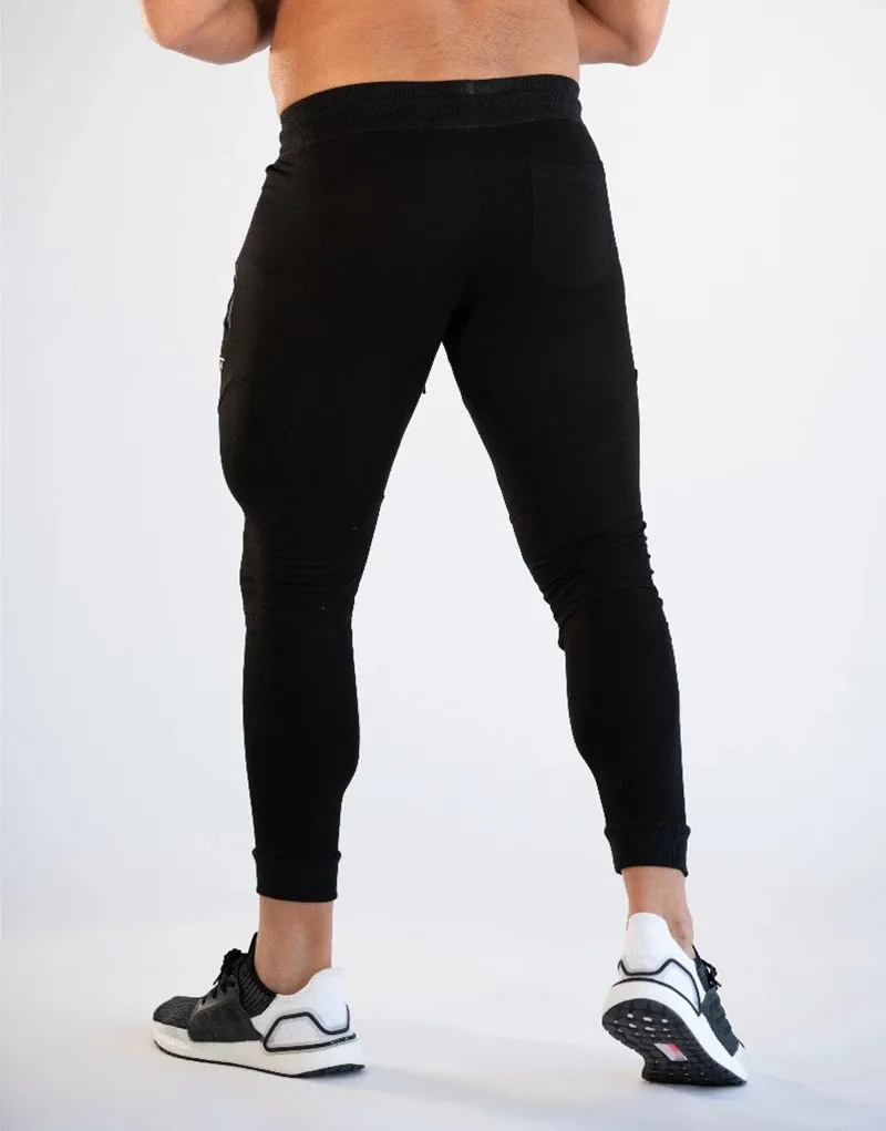 ZFIT Casual splice gym runninr pants men tight-fitting Zipper pocket sport men pants training football sweatpants men trousers