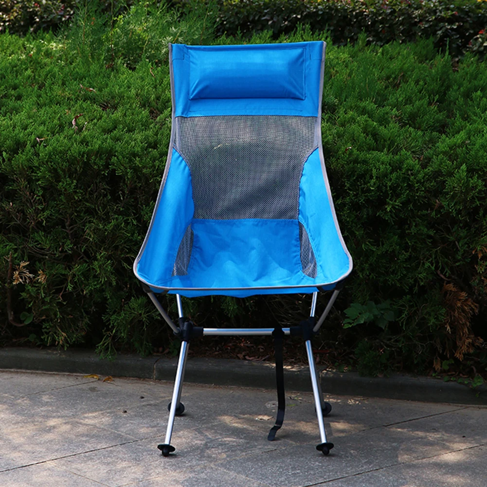 

Seat Lightweight Compact Durable Picnic Folding Portable Travel Outdoor Camping Beach Aluminium Fishing Chair High Load Hiking