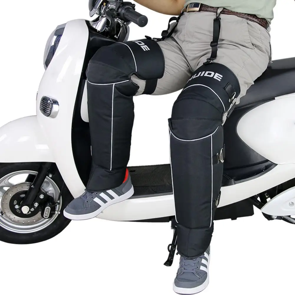 Motorcycle Riding Knees Heater Cover Winter Legs Protection Windproof Knee Leg Warmer Pad For Cold Weather | Автомобили и