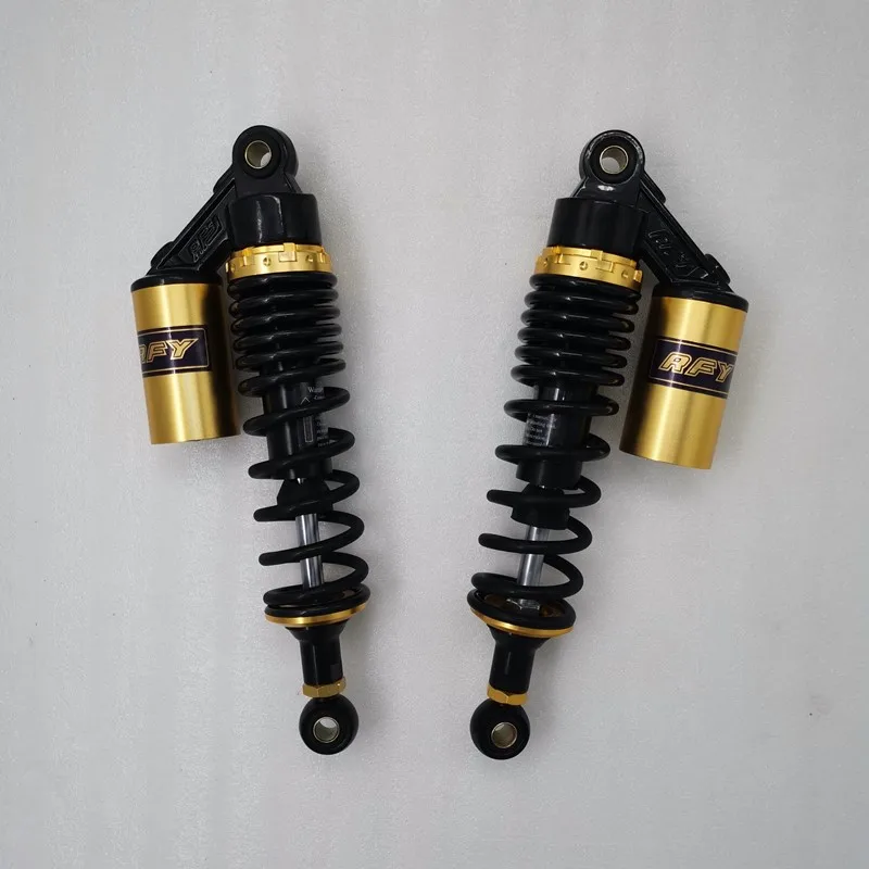 Азотные амортизаторы для мотоциклов HYOSUNG GV650 GV700 YAMAHA XV250 XV1000 черные 8 мм весна 300