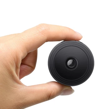 

A9 1080P Wireless Camera Night Vision Motion Detection 150 Degrees Wide Angle Home Security Camera (Black)