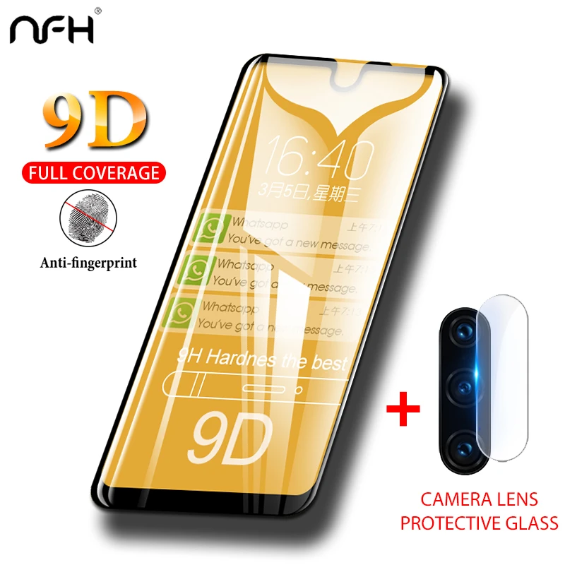 

2 in 1 Honor 20 Glass Camera Lens 9D Full Covered Tempered Glass For Huawei P30 P20 Pro Honor 20 Pro 8X Max 10 Lite Film Screen