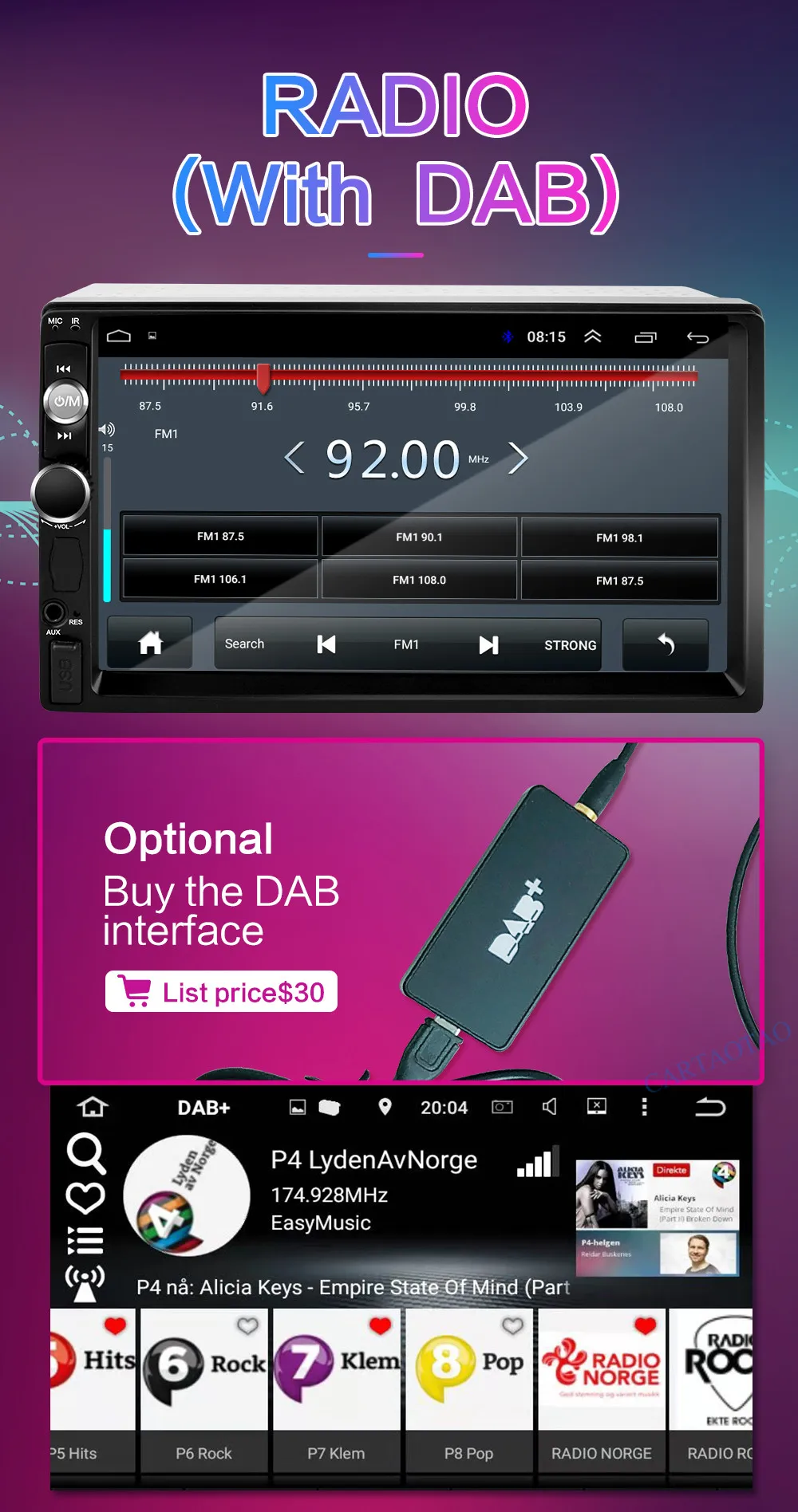 Ram 2G+ rom 32G 2din Android 8,1 Автомобильный мультимедийный плеер Авторадио Стерео " сенсорный экран видео MP5 плеер Автомобильный gps