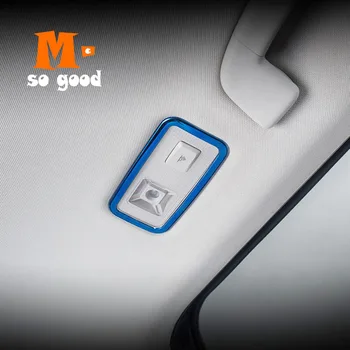 

Stainless steel Interior Styling Accessories Sticker 2017 2018 For Teramon t Atlas Car Back Rear Reading Lampshade Cover Trim