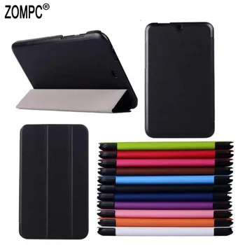 

Ultra Slim Magnetic Luxury Folio Stand Leather Case Lightweight Protective Smart Cover for HP Stream 8 8" 5801tw 5901tw Tablet