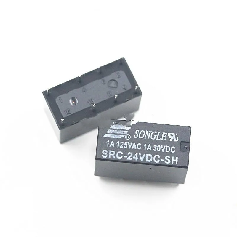 Реле сигнала 2 шт. Φ 12 24vdc sh 5 В 24 два открывания и закрывания 1 а 8 контактный|Реле| |
