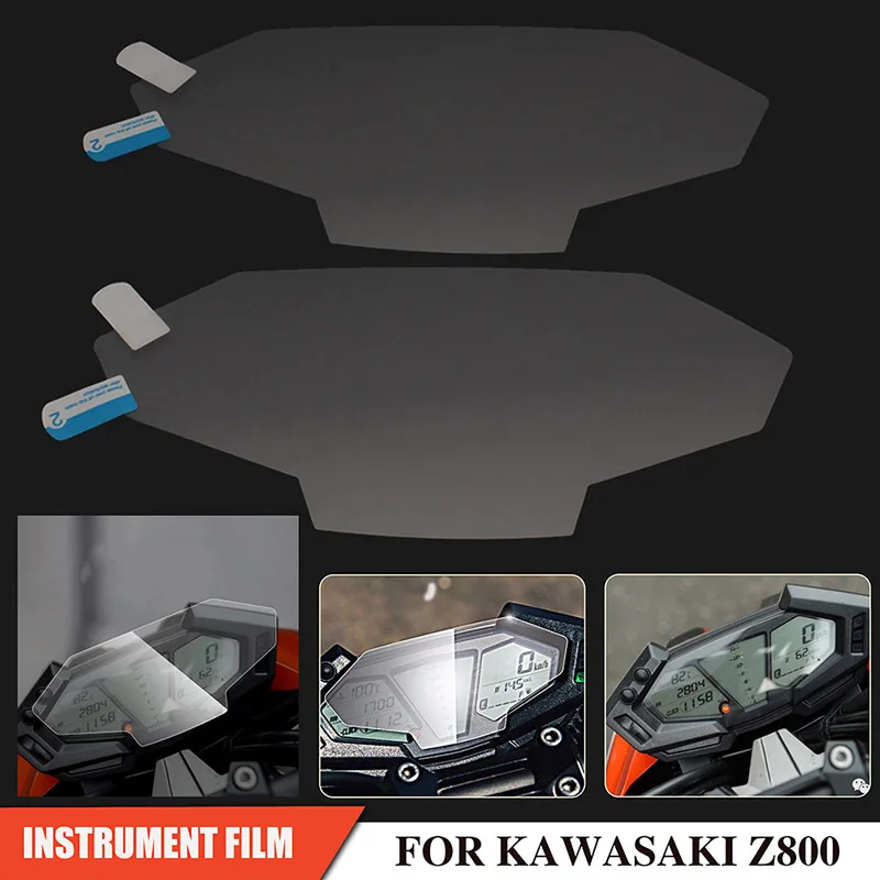 

Fit For Kawasaki Z800 ZR800 ABS 2012-2018 Motorcycle Cluster Scratch Protection Speedometer Film Screen Protector Sticker