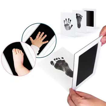 

Baby Footprint Ink Pad Baby Safety Pad Kit Baby Hand and Footprint Pad No Ink