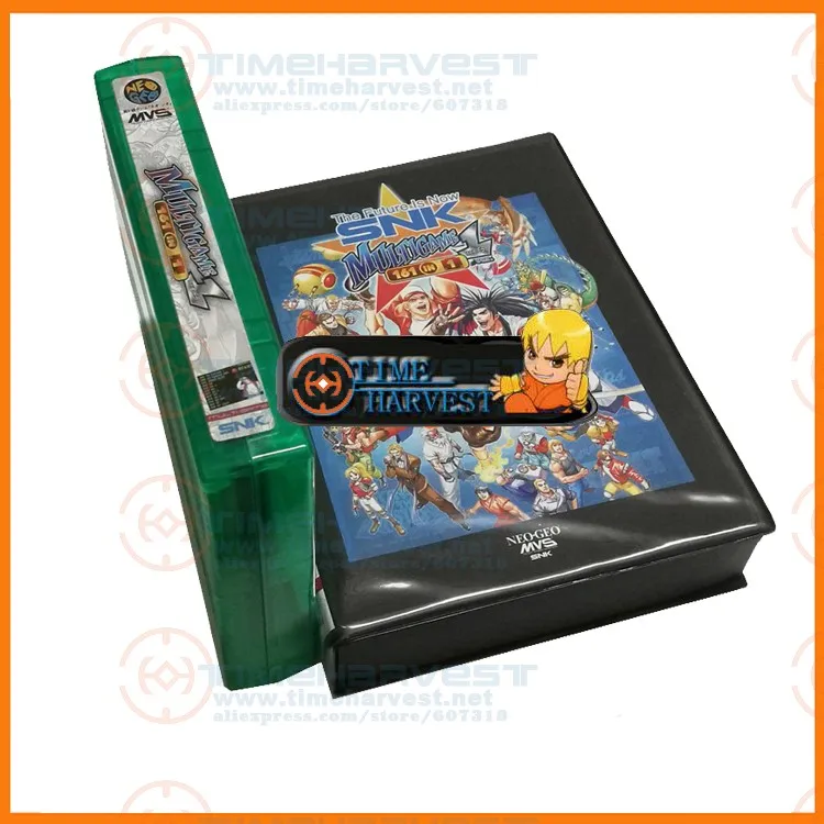 New version MVS 161 in 1 V2 multi games cartridge with box for