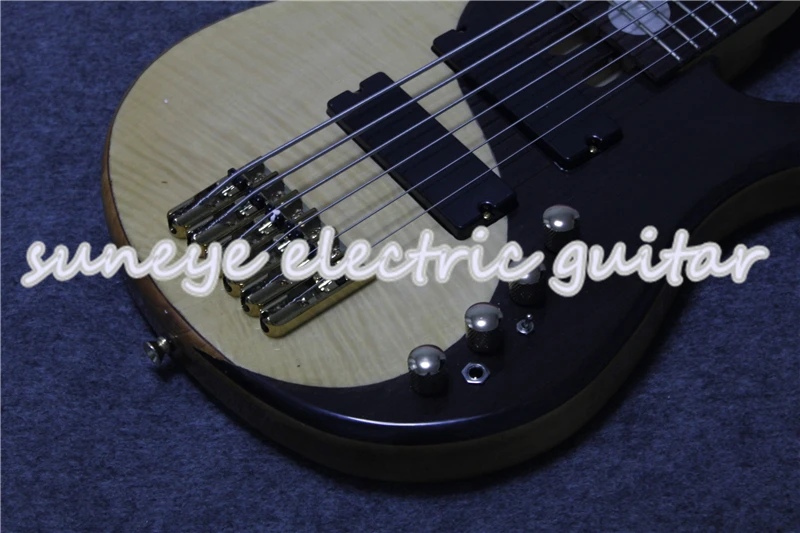 6 струны электрогитары Fodera Yin Yang Custom Shop бас-гитара как на фотографии