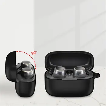 

Hot Silicone protective cover for Bluetooth headset with Carabiner Dust proof solid cover for JBL LIVE 300 Headset Dropshipping