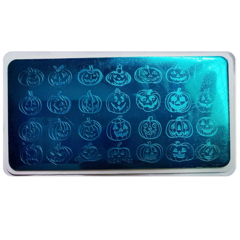 

Clearance sale 6.5*12.5CM /6cm Nail Stamping Template Geometric Pattern Manicure Image Plate