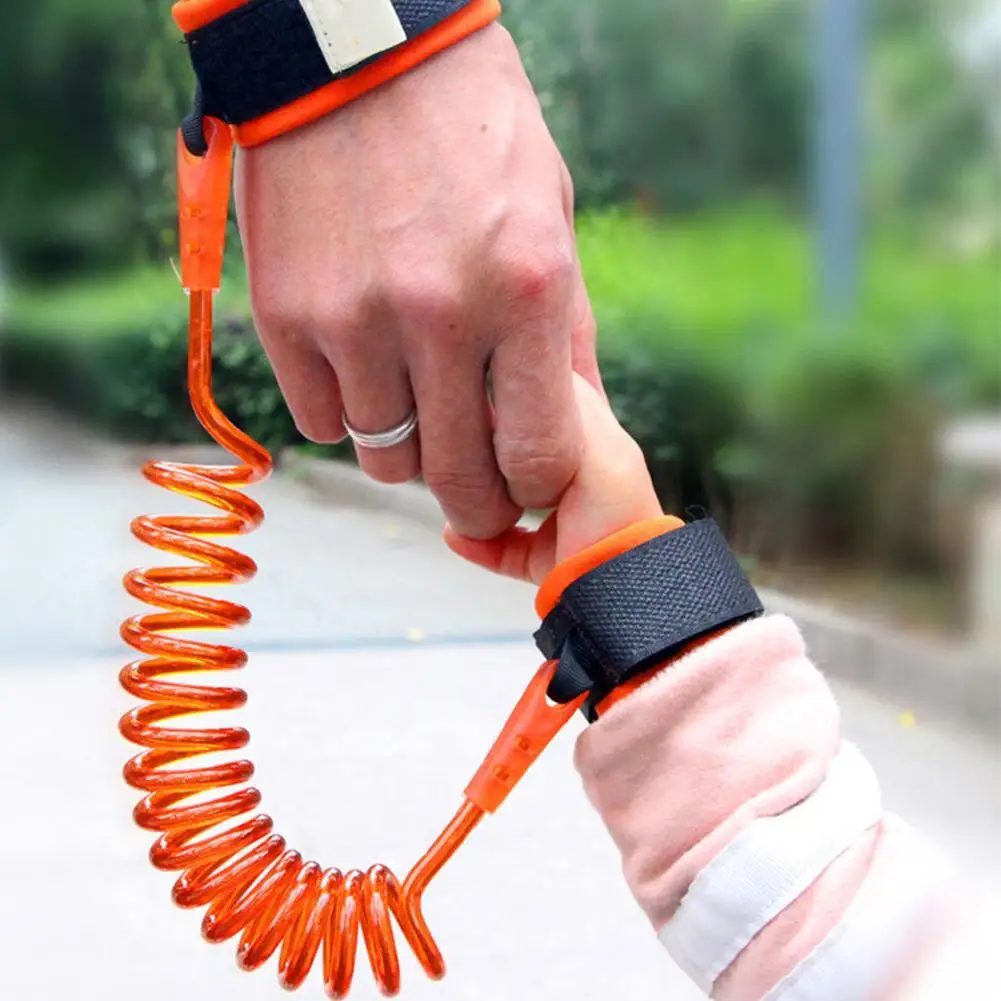 Самое популярное детское безопасное обучение ходьбе анти-потерянный ремень на запястье поводок для детей ручной ремень веревка длина