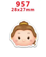 Кабошоны 30 шт мультфильм плоское украшение из смолы pr 94 - Цвет: 957