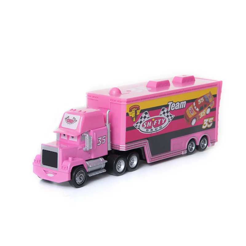 Автомобили disney Pixar Тачки 2 3 игрушки № 36 Mack Uncle Truck Lightning McQueen Jackson Storm 1:55 литой модельный автомобиль игрушки детские подарки - Цвет: NO. 35 Truck