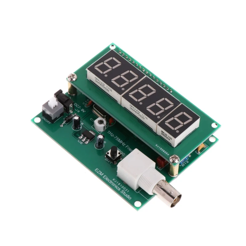 OOTDTY 1-75 Гц МГц счетчик частоты 7-9 V 50mA частотомер модуль метр тестер дропшиппинг 63HF