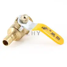 10 мм Барб шланг до 1/" PT Мужская Резьба Рычаг отключения поворотный кран