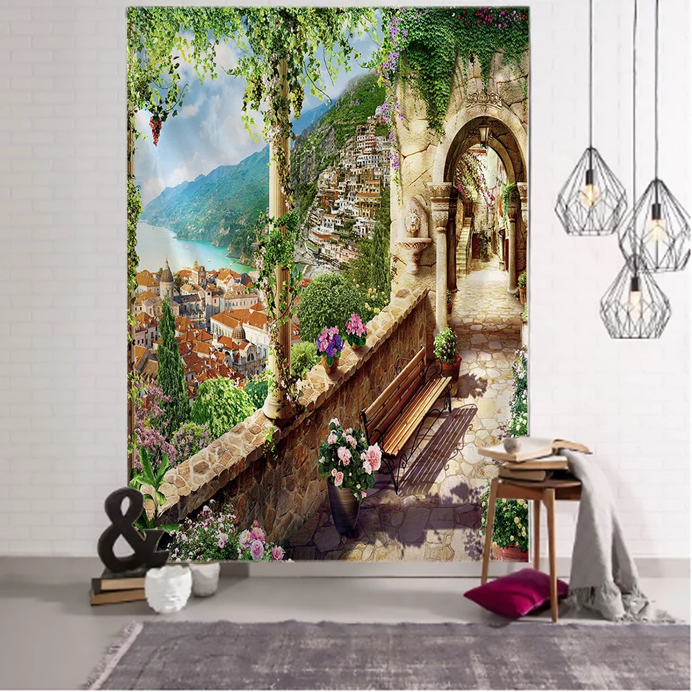 Beautiful Scenery Landscape Tapestry Wall Hanging