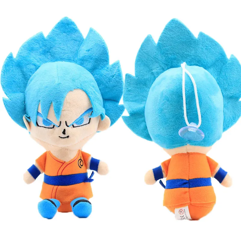 17 стилей 20-30 см Dragon Ball Goku плюшевые игрушки кукла Dragon Ball Goku Kakarotto Majin Buu Piccolo Vegeta Супер Saiyan плюшевые куклы