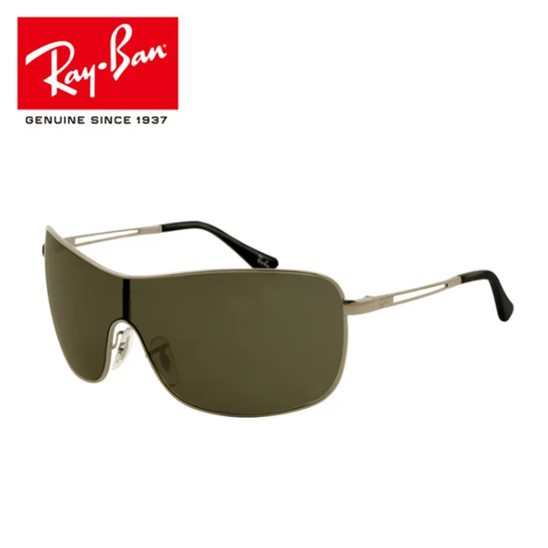 Оригинальные RayBan RB3466 солнцезащитные очки RayBan мужские/женские Ретро крутые очки для вождения солнцезащитные очки gafas de sol