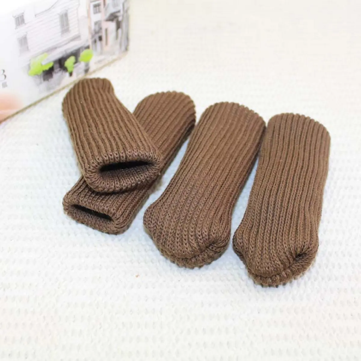 

New 4PCS Chair Leg Tip Pad Cover Furniture Elastic Non-Slip Sock Floor Protector Table Chair Feet Furniture Accessories 3 Colors