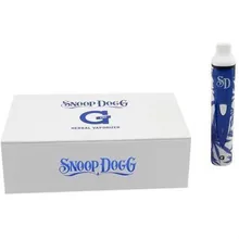 Snoop Dogg синий и белый фарфор травяной испаритель электронная сигарета 2200 мАч коробка сухая трава G Pro табачный паровой курительный комплект