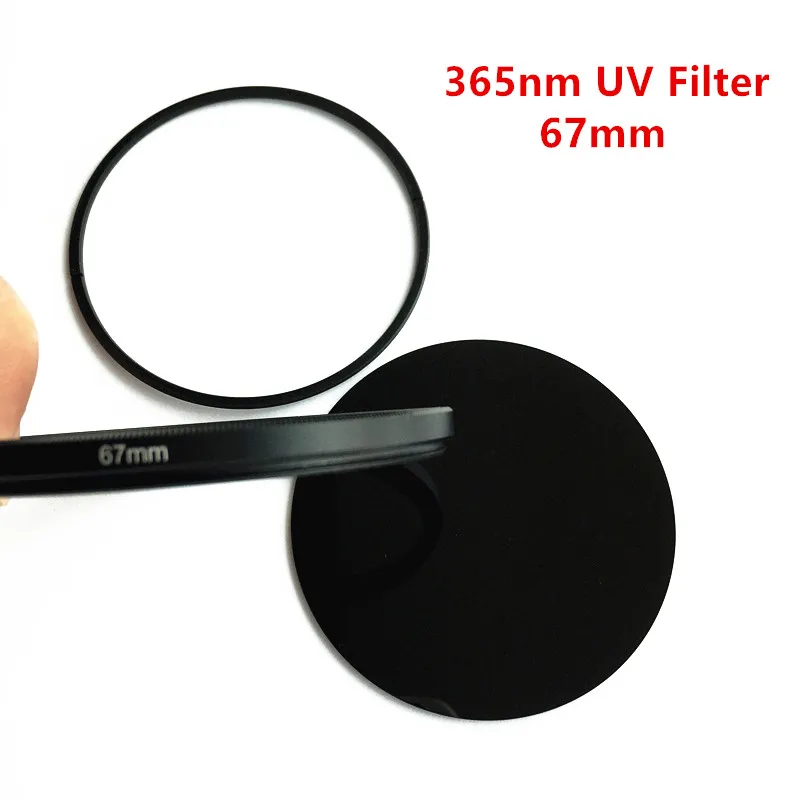 Фильтр для камеры 67 мм ZWB2 365nm UV Pass Glass UG1 U 360|Оптические фильтры| |