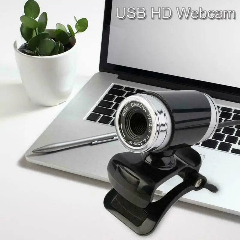 Веб камера USB 12 мегапиксельная высокой четкости веб 360 градусов MIC Clip on для Skype