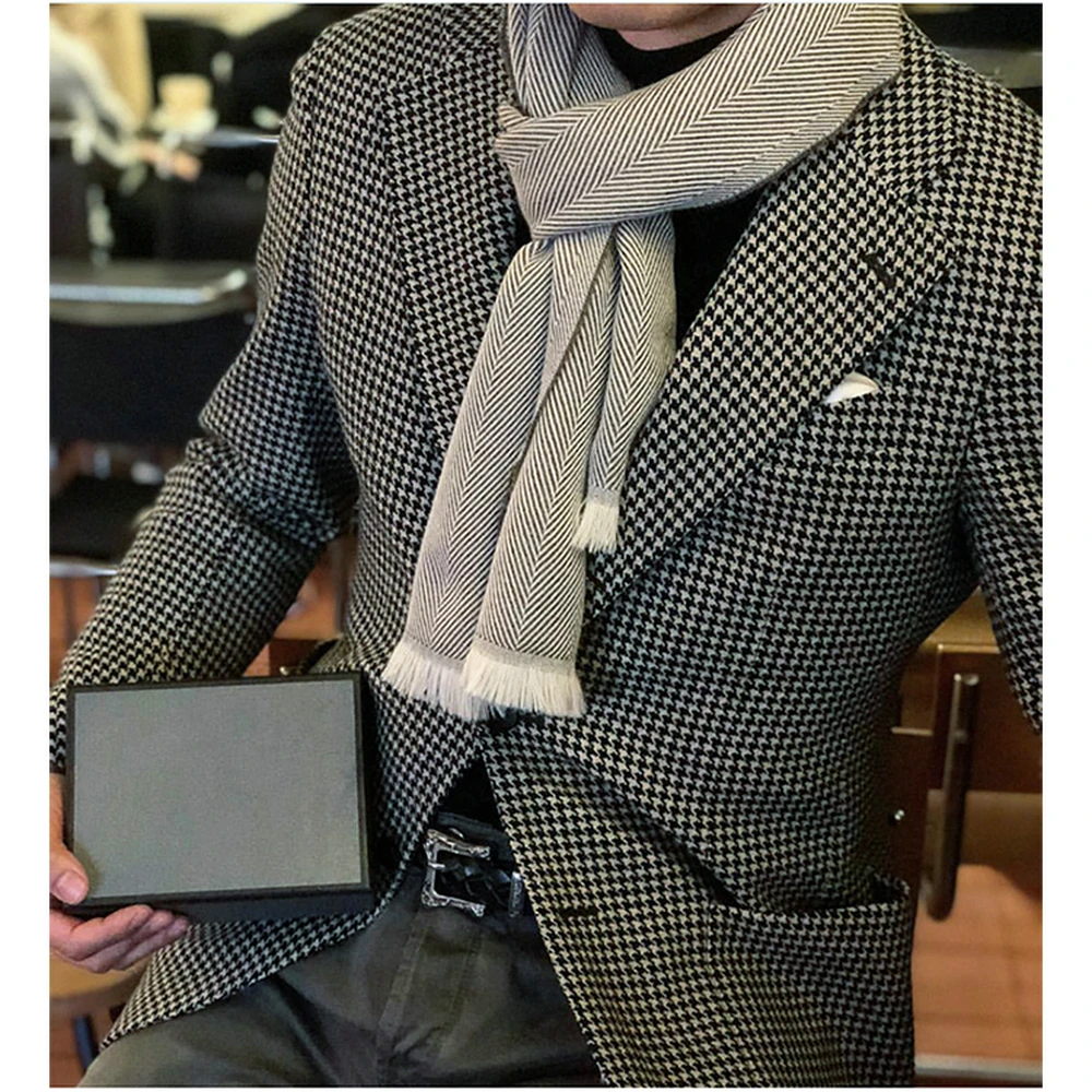 Herringbone pattern blazer Clearance