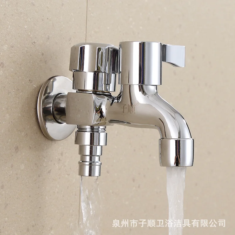 

Copper Washing Machine Faucet SUS304 Stainless Steel Faucet 4 Hours Household Fast Open Faucet 304 Single Cold Faucet
