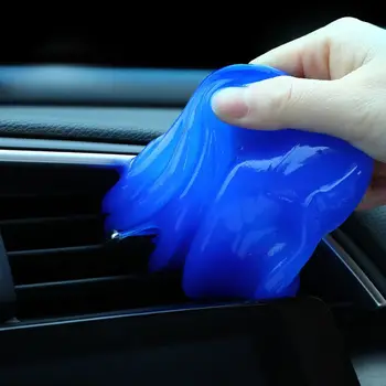 

Car Cleaner Glue Panel Air Vent Outlet Dashboard Laptop Home Magic Cleaning Tool Mud Remover Car Gap Dust Dirt Cleaner