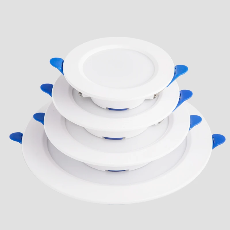 Round LED ultra-thin downlight embedded household 5W 7W 10W 12W 15W 20W 25w 30W living room aisle