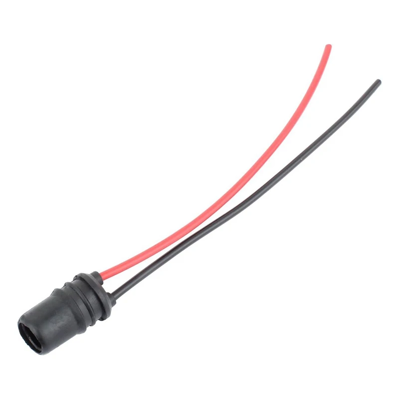 

T10 W5W 194 Led Bulbs Female Sockets Connector Adapter (Pack Of 5)