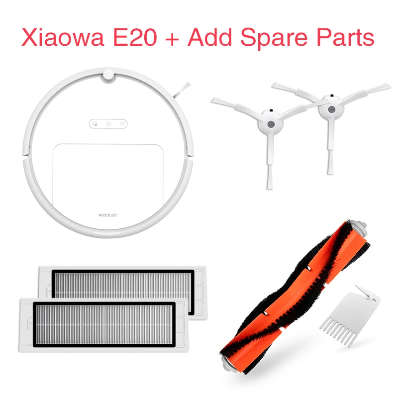 Xiaomi MI Roborock Xiaowa C10 E20 Робот Пылесос 3 для Дома Автоматическая Подметание Пыли Стерилизовать Смарт Планируемое Приложение Удаленная 3-летняя гарантия - Цвет: E20 Add Spare Parts
