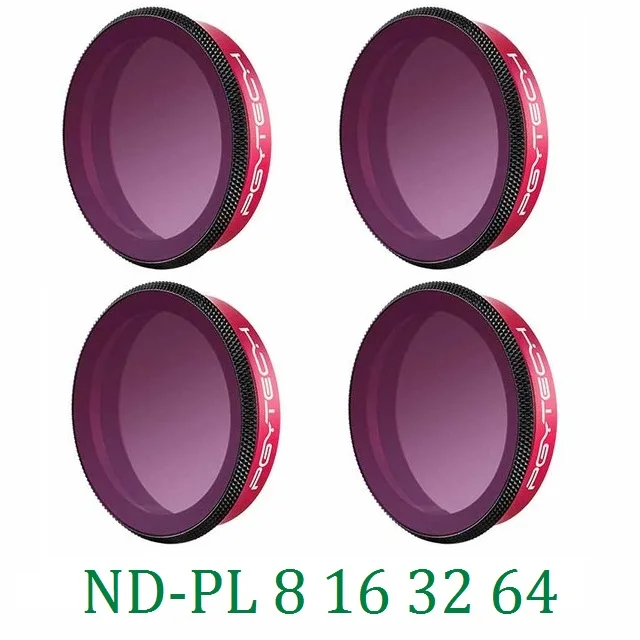 ND-PL Set PGYTECH ND CPL градиентный фильтр объектива профессиональная версия для DJI OSMO аксессуары для экшн-камеры - Цвет: ND-PL Set