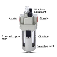 AL AF5000 10p PT SMC ручной дренажный Тип компрессионный Воздушный Фильтр Пневматический источник газа процессор два соединения масло-вода сепаратор