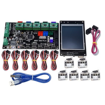 

3D printer motherboard MKS GEN V1.4 With MKS TFT32 Display 4988 Driver limit switch