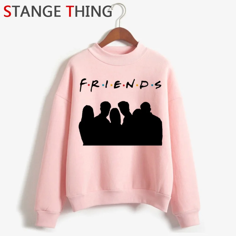 New Friends Tv Show Harajuku Funny Cartoon Hoodies Women Best Friends Ullzang 90s Fashion Sweatshirts Warm Graphic Hoody Female - Цвет: H3603