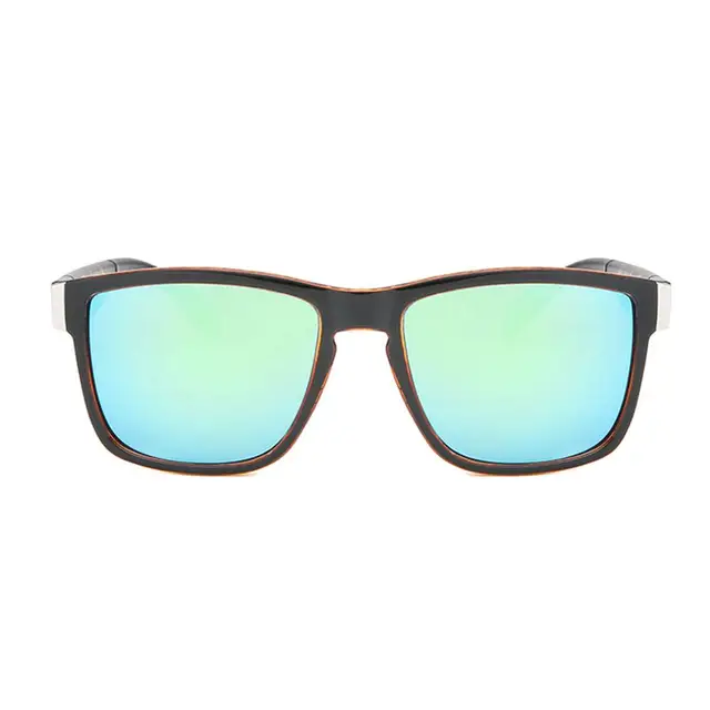 Fashion Wrap Square Frame Retro Decorative Photochromic Classic Sunglasses Women Men Versatile Pattern Sunglasses UV400 Goggles 3