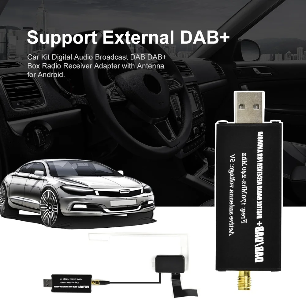 Tanio Antena DAB + z USB
