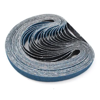 

20 PC 330X10mm 60 Grit Abrasive Zirconia Sanding Belts for Metal Polishing Kit