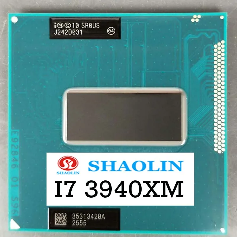 Cpu i7 3920xm I7-3920xm Sr0us Sr0t2 Notebook Original Cpu Versão Oficial de Shaolin i7 3940xm I73940xm